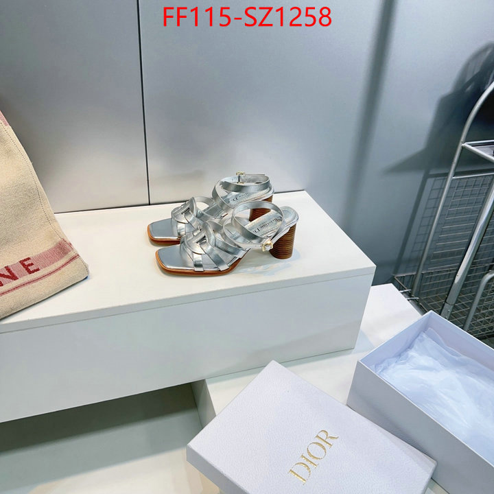 Women Shoes-Dior wholesale 2024 replica ID: SZ1258 $: 115USD