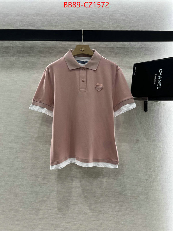 Clothing-Prada perfect replica ID: CZ1572 $: 89USD