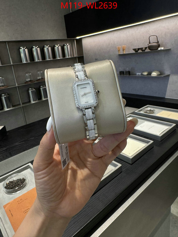 Watch(4A)-Chanel where quality designer replica ID: WL2639 $: 119USD