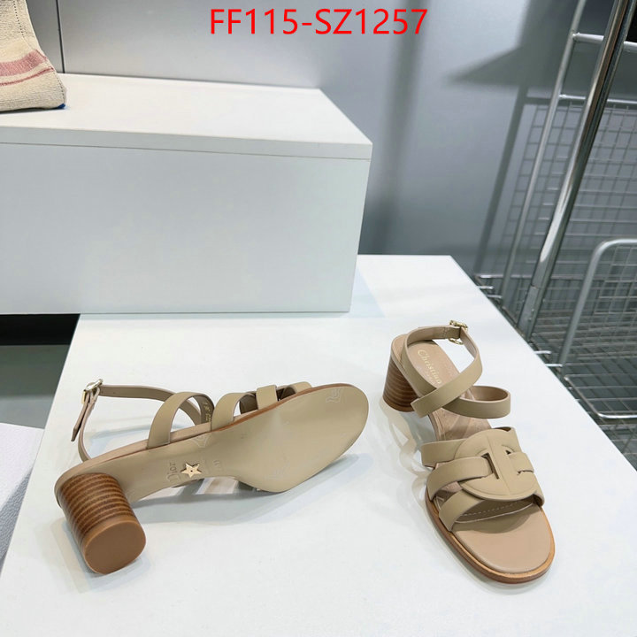Women Shoes-Dior buy 2024 replica ID: SZ1257 $: 115USD