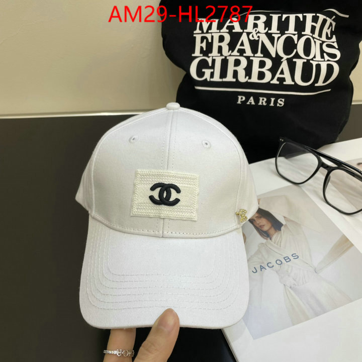 Cap (Hat)-Chanel luxury 7 star replica ID: HL2786 $: 29USD