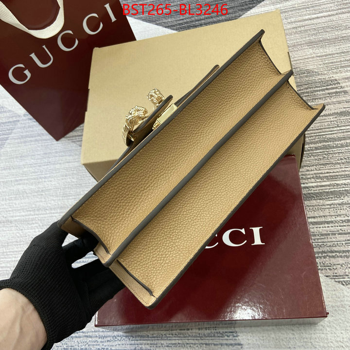 Gucci Bags(TOP)-Dionysus- replica sale online ID: BL3246 $: 265USD,