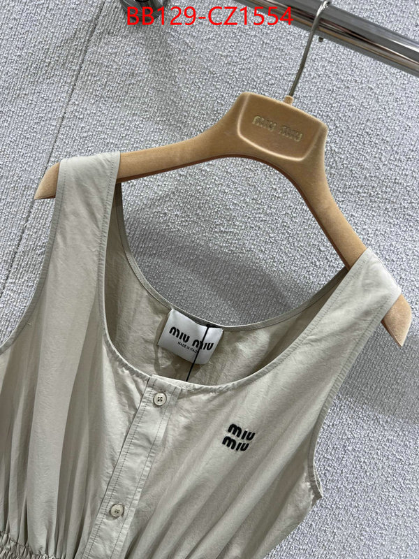 Clothing-MIU MIU what best replica sellers ID: CZ1554 $: 129USD
