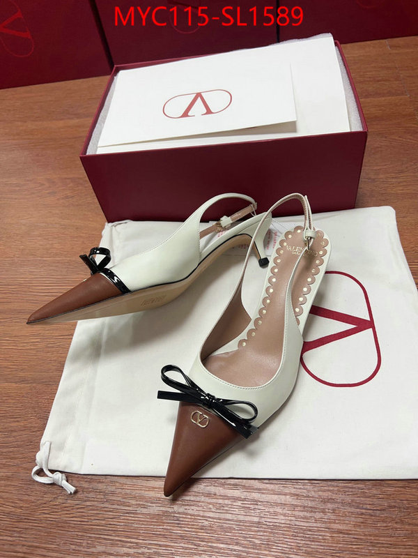Women Shoes-Valentino perfect replica ID: SL1589 $: 115USD