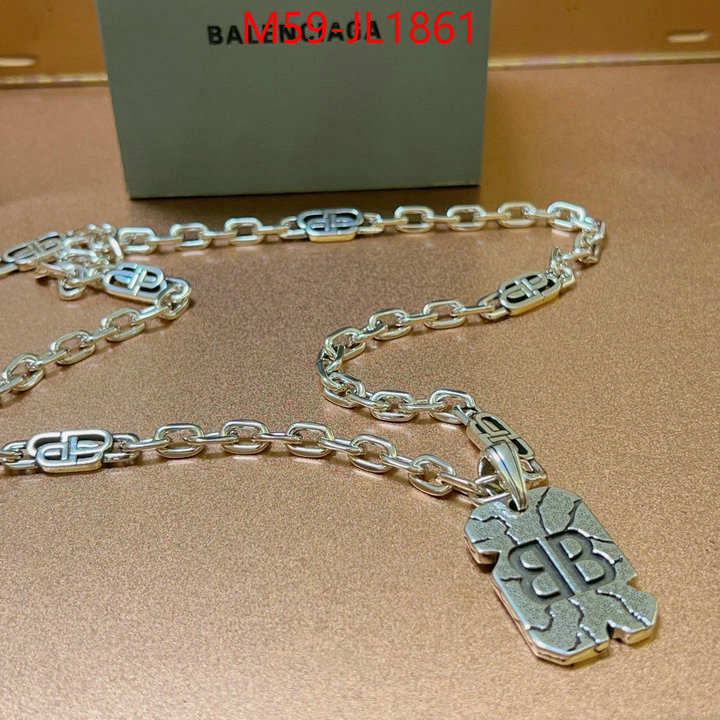 Jewelry-Balenciaga 2024 perfect replica designer ID: JL1861 $: 59USD