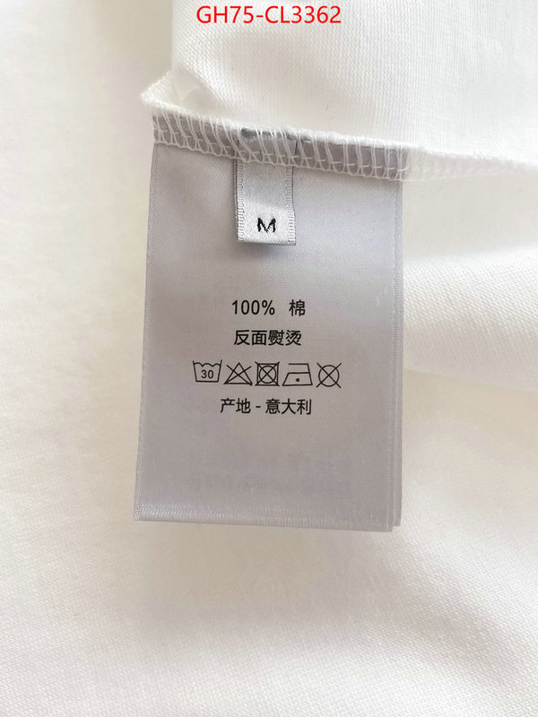 Clothing-Dior replica how can you ID: CL3362 $: 75USD
