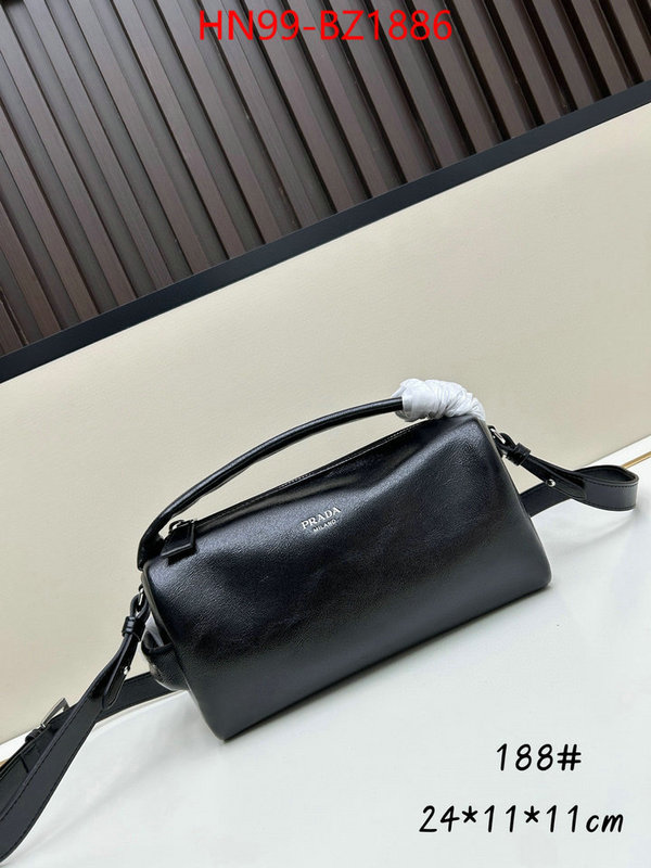Prada Bags(4A)-Crossbody- online sales ID: BZ1886 $: 99USD,