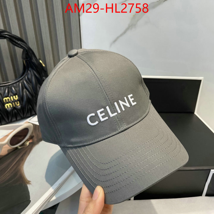 Cap(Hat)-Celine the best quality replica ID: HL2758 $: 29USD