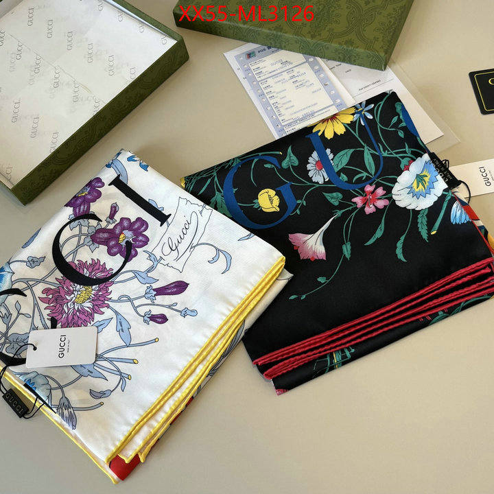 Scarf-Gucci designer ID: ML3126 $: 55USD