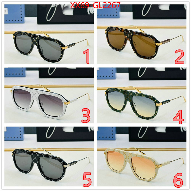 Glasses-Gucci 2024 perfect replica designer ID: GL2267 $: 69USD
