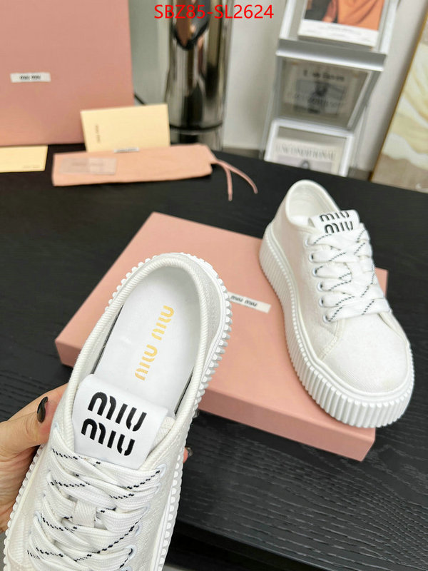 Women Shoes-Miu Miu designer 1:1 replica ID: SL2624 $: 85USD