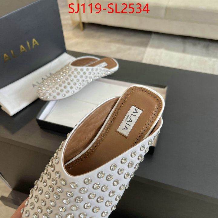 Women Shoes-ALAIA what is top quality replica ID: SL2534 $: 119USD
