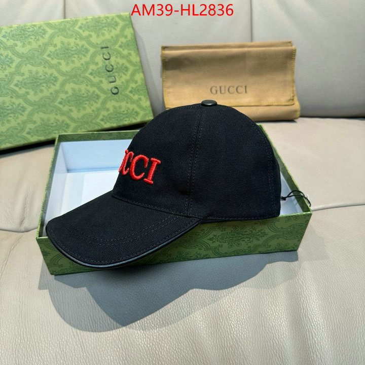 Cap(Hat)-Gucci replica aaaaa designer ID: HL2836 $: 39USD