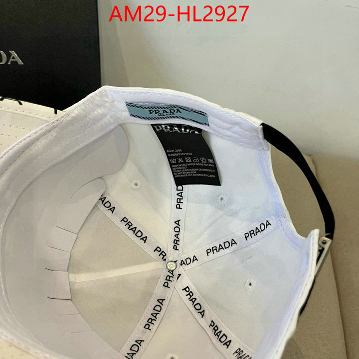 Cap (Hat)-Prada replica 2024 perfect luxury ID: HL2927 $: 29USD