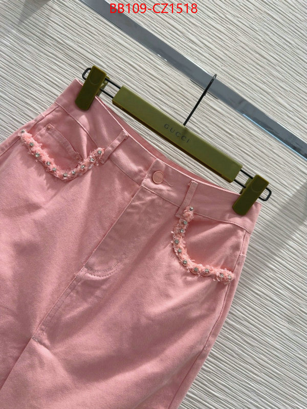 Clothing-Gucci 2024 luxury replicas ID: CZ1518 $: 109USD