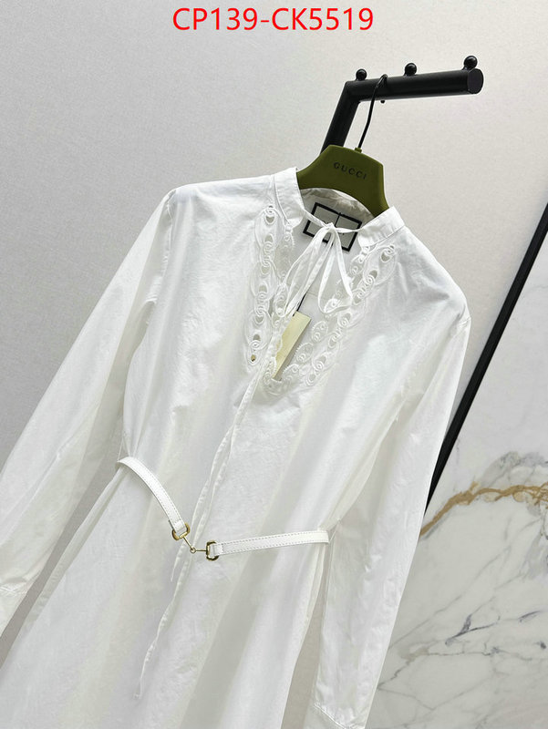 Clothing-Gucci 2024 luxury replicas ID: CK5519 $: 139USD