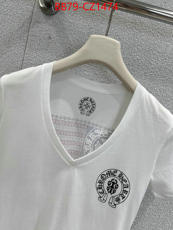 Clothing-Chrome Hearts designer fashion replica ID: CZ1474 $: 79USD