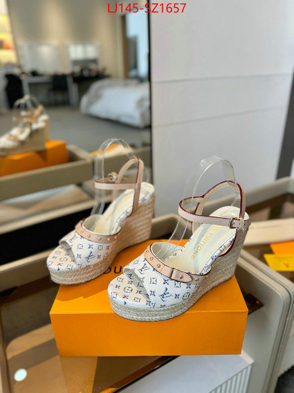Women Shoes-LV what best replica sellers ID: SZ1657 $: 145USD