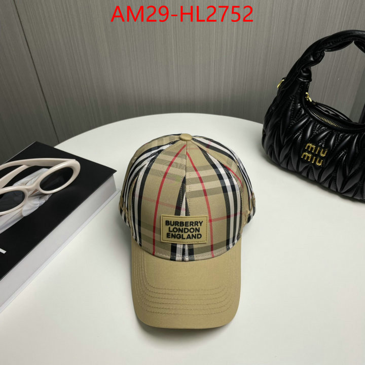 Cap(Hat)-Burberry copy ID: HL2752 $: 29USD