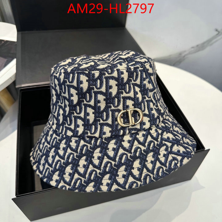 Cap (Hat)-Dior where to buy fakes ID: HL2797 $: 29USD