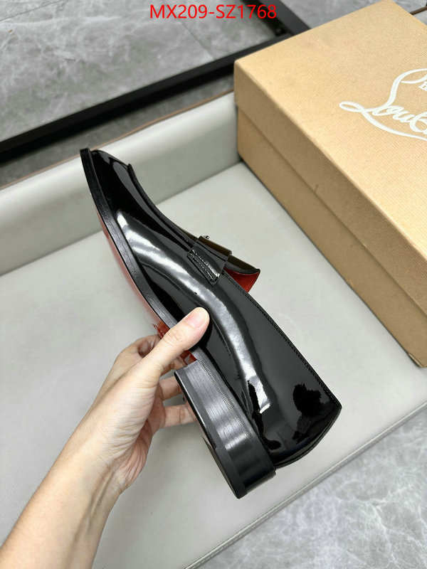 Men Shoes-Christian Louboutin luxury fake ID: SZ1768 $: 209USD-shoes yupoo Men Shoes-Christian Louboutin luxury fake ID: SZ1768 $: 209USD