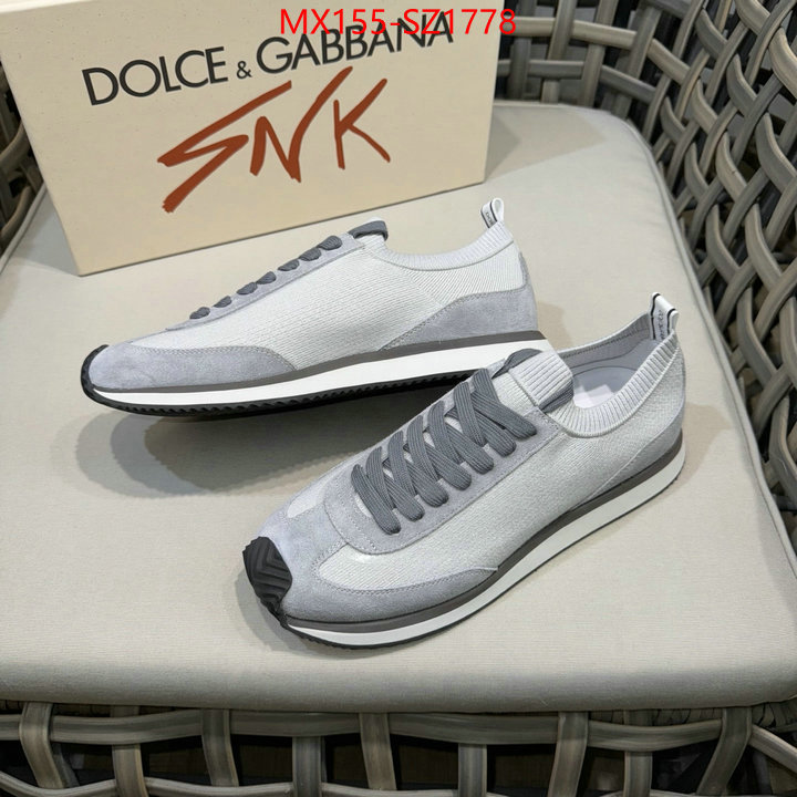 Men Shoes-DG buy high-quality fake ID: SZ1778 $: 155USD-shoes yupoo Men Shoes-DG buy high-quality fake ID: SZ1778 $: 155USD