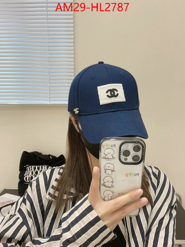 Cap (Hat)-Chanel luxury 7 star replica ID: HL2786 $: 29USD