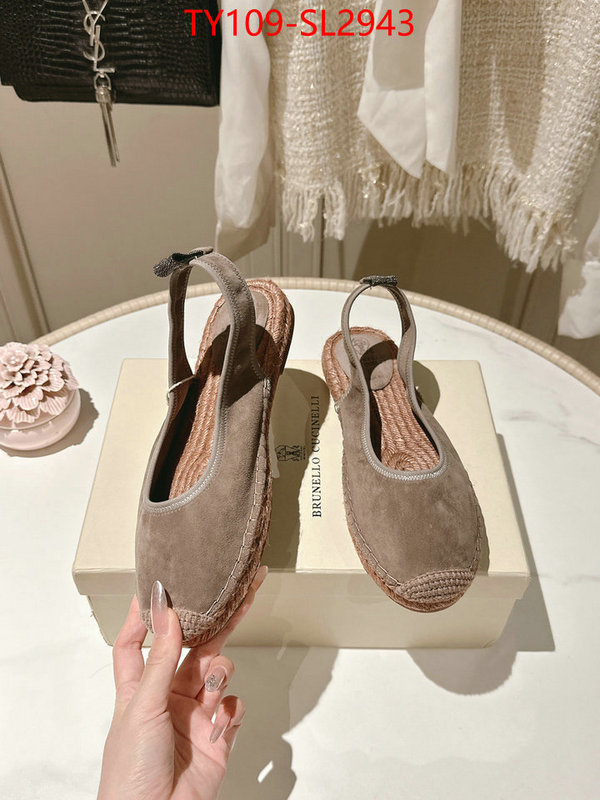 Women Shoes-Brunello cucinelli the top ultimate knockoff ID: SL2943 $: 109USD