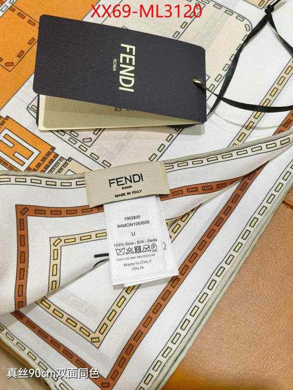 Scarf-Fendi wholesale sale ID: ML3120 $: 69USD