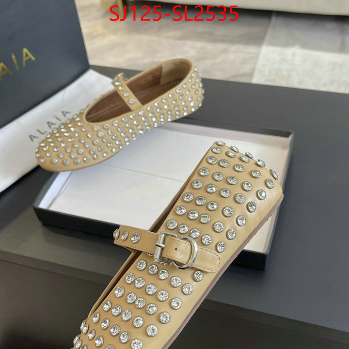 Women Shoes-ALAIA replica 1:1 ID: SL2535 $: 125USD