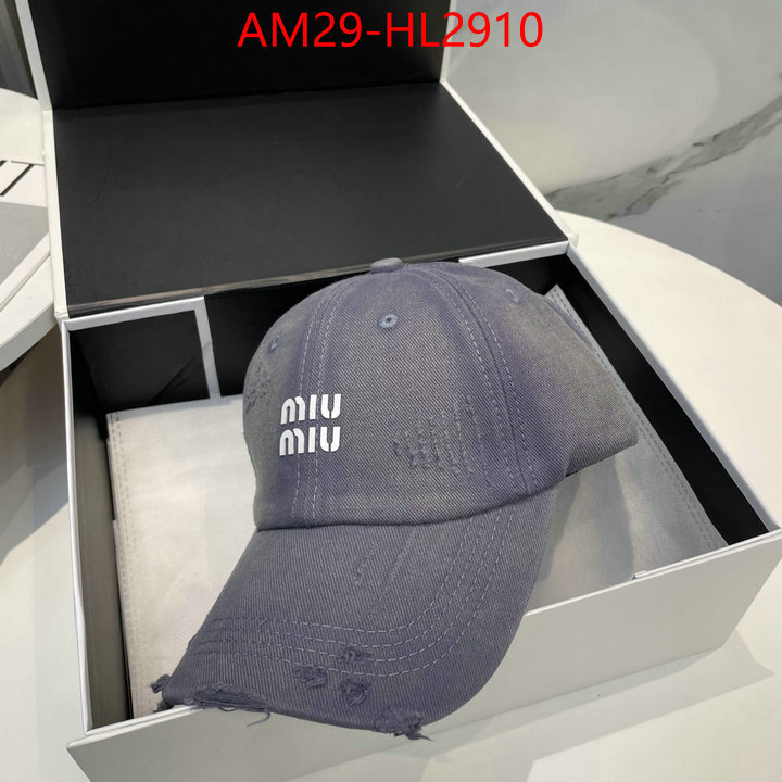 Cap(Hat)-Miu Miu best website for replica ID: HL2910 $: 29USD