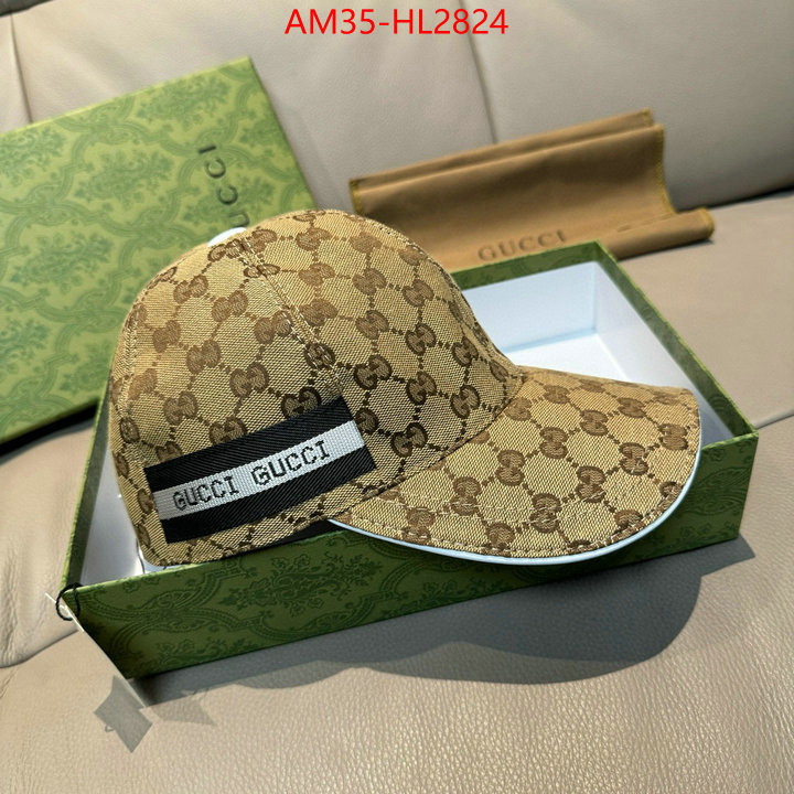 Cap(Hat)-Gucci designer 7 star replica ID: HL2824 $: 35USD