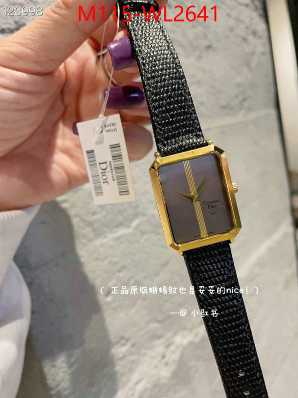Watch(4A)-Dior high quality designer replica ID: WL2641 $: 115USD