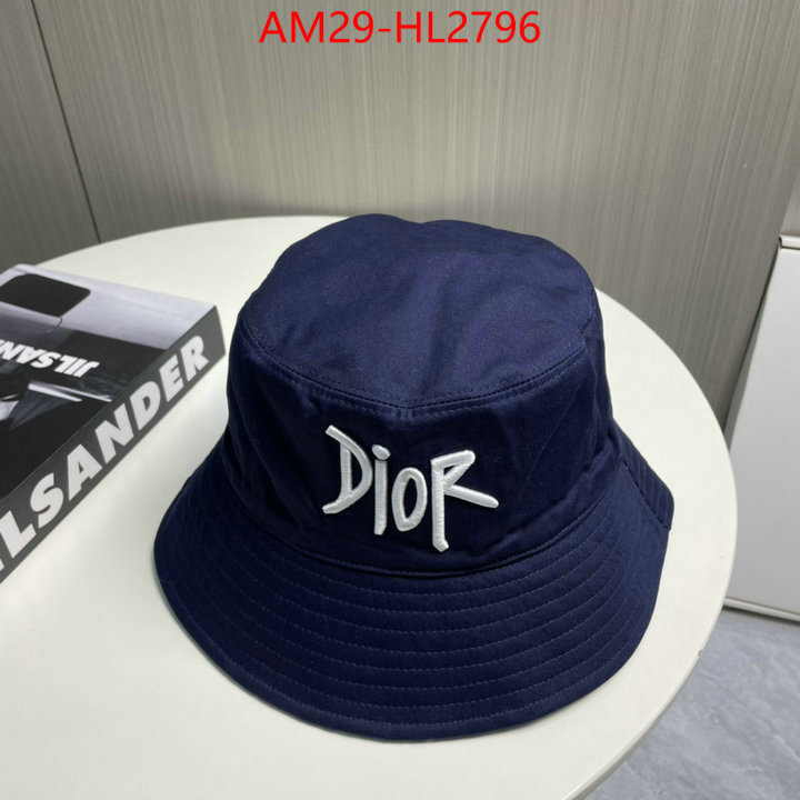 Cap (Hat)-Dior high-end designer ID: HL2796 $: 29USD