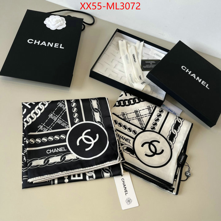Scarf-Chanel replica for cheap ID: ML3072 $: 55USD