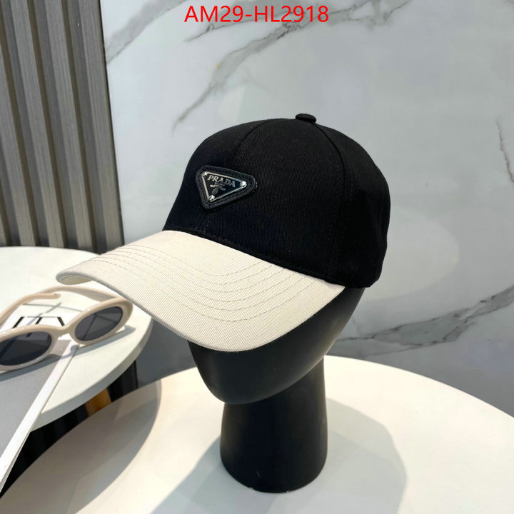 Cap (Hat)-Prada high quality replica ID: HL2918 $: 29USD
