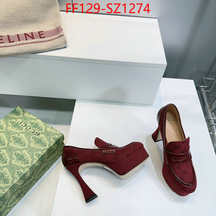 Women Shoes-Gucci designer wholesale replica ID: SZ1274 $: 129USD