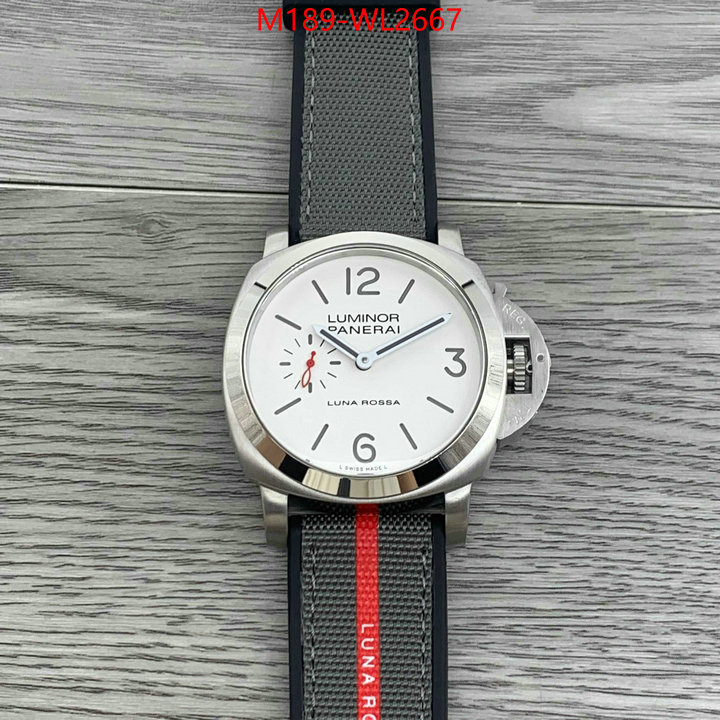 Watch(4A)-Panerai luxury shop ID: WL2667 $: 189USD-shoes yupoo Watch(4A)-Panerai luxury shop ID: WL2667 $: 189USD