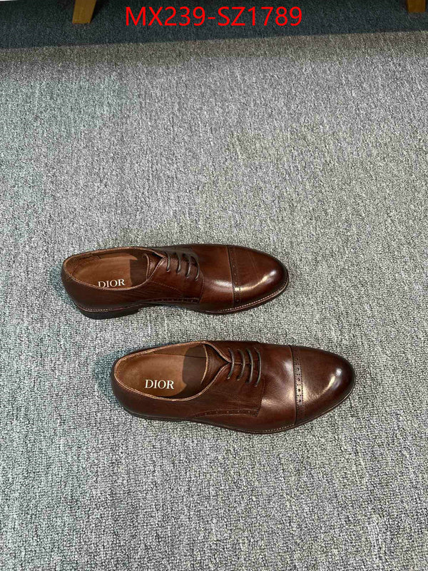 Men shoes-Dior buy top high quality replica ID: SZ1789 $: 239USD