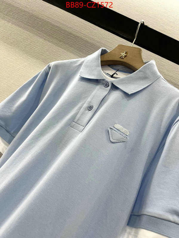 Clothing-Prada perfect replica ID: CZ1572 $: 89USD