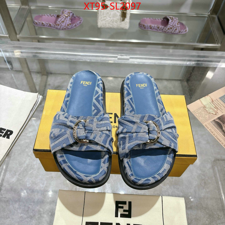 Women Shoes-Fendi designer 1:1 replica ID: SL2097 $: 95USD