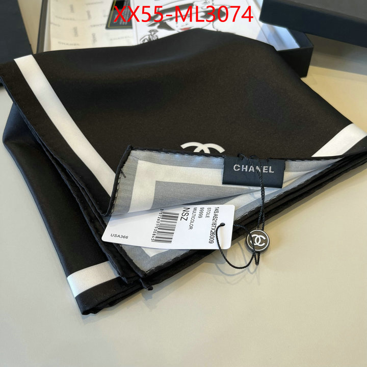 Scarf-Chanel what is a 1:1 replica ID: ML3074 $: 55USD
