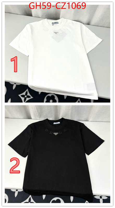 Clothing-Prada best fake ID: CZ1069 $: 59USD