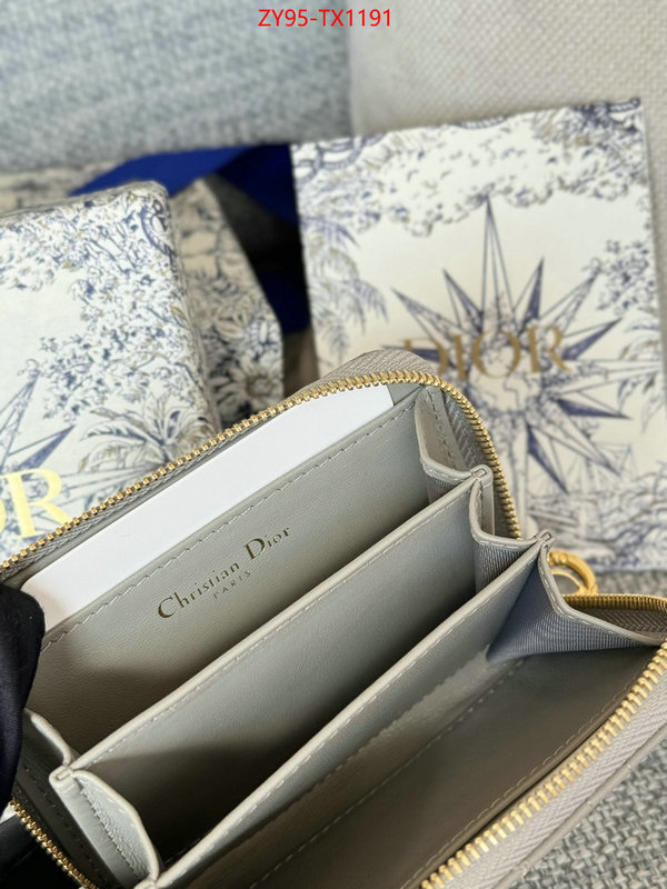 Dior Bags(TOP)-Wallet- top quality designer replica ID: TX1191 $: 95USD,