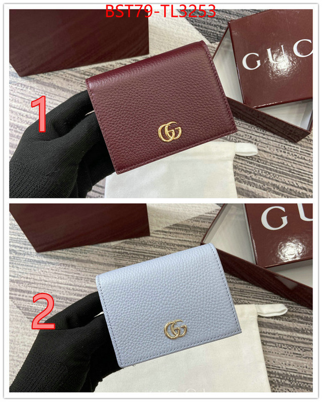 Gucci Bags(TOP)-Wallet- replcia cheap ID: TL3253 $: 79USD,