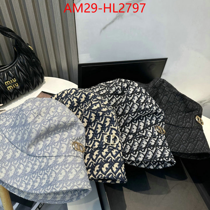 Cap (Hat)-Dior where to buy fakes ID: HL2797 $: 29USD