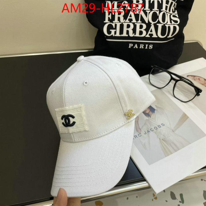 Cap (Hat)-Chanel luxury 7 star replica ID: HL2786 $: 29USD