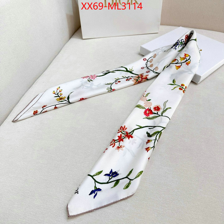 Scarf-Dior 2024 aaaaa replica customize ID: ML3114 $: 69USD
