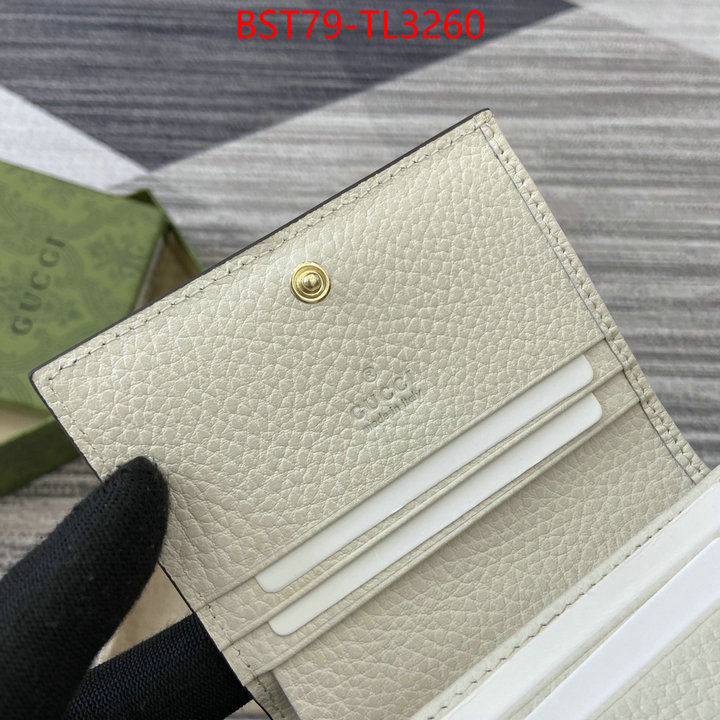 Gucci Bags(TOP)-Wallet- what best replica sellers ID: TL3260 $: 79USD,