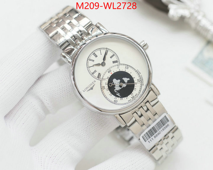 Watch(TOP)-Longines 1:1 ID: WL2728 $: 209USD-shoes yupoo Watch(TOP)-Longines 1:1 ID: WL2728 $: 209USD